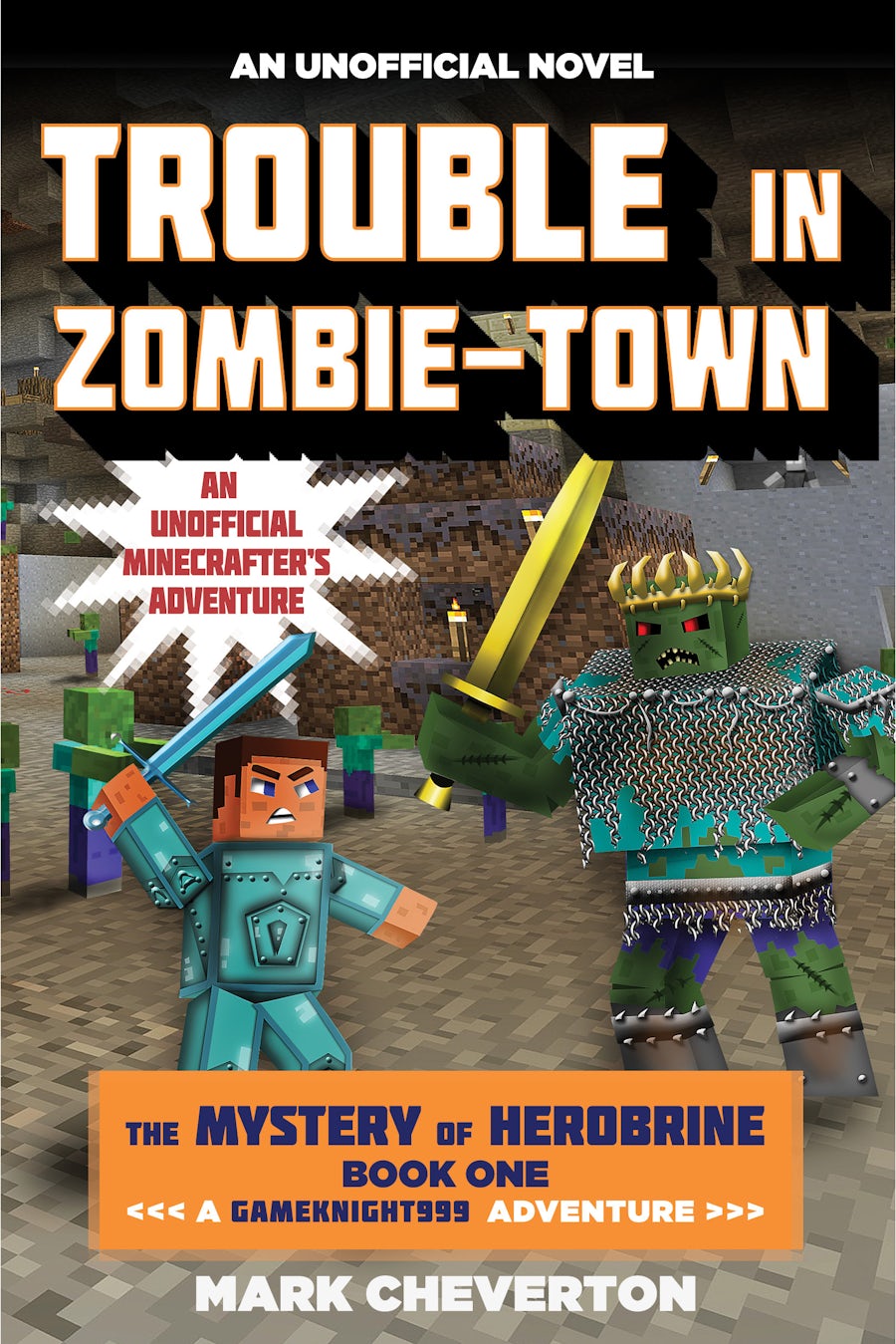 Cover of Trouble in Zombie-town